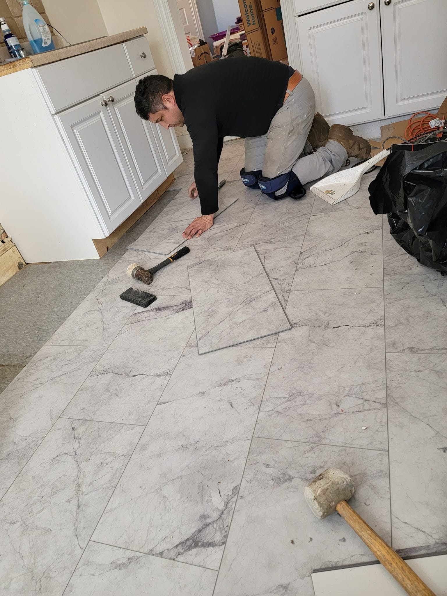 Flooring detail