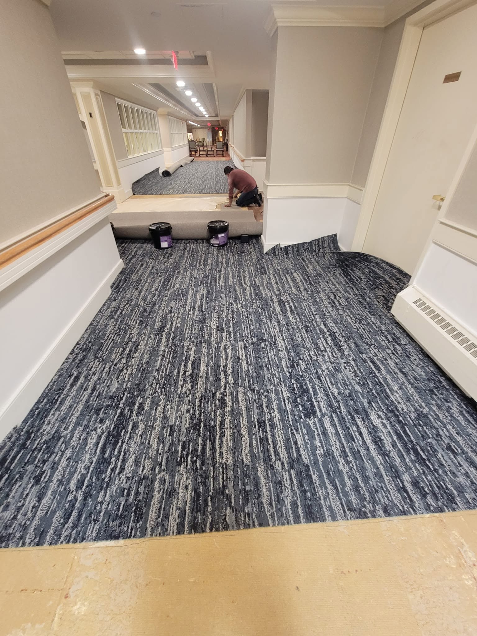 Professional flooring installation