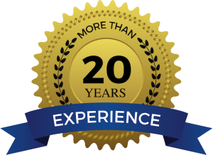 20 Years Experience